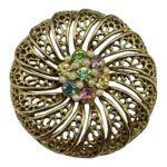 BSK Rhinestone Brooch