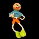 Vintage novelty wartime figural pin