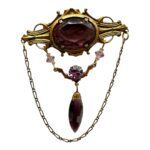 Victorian revival pin