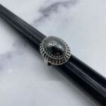 Whiting & Davis ring front view