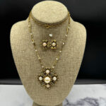 West German-style pendant necklace.