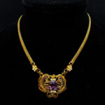 1940s Victorian Revival necklace.