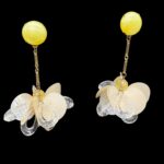 West German pendant earrings.